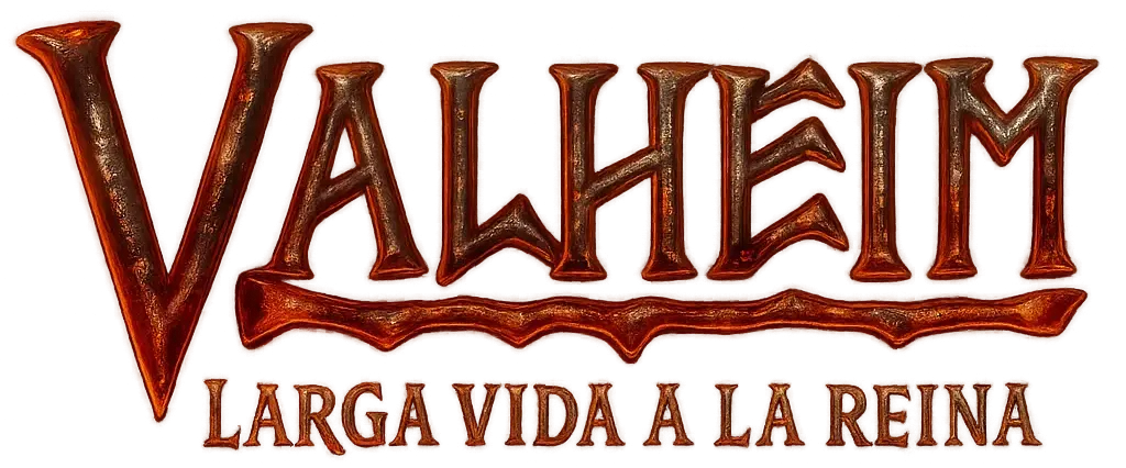 Logo de Valheim - Larga vida a La Reina